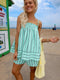The Frankie Striped Set // Mint Chip